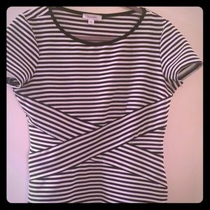 Dress Barn fitted-stretch blouse